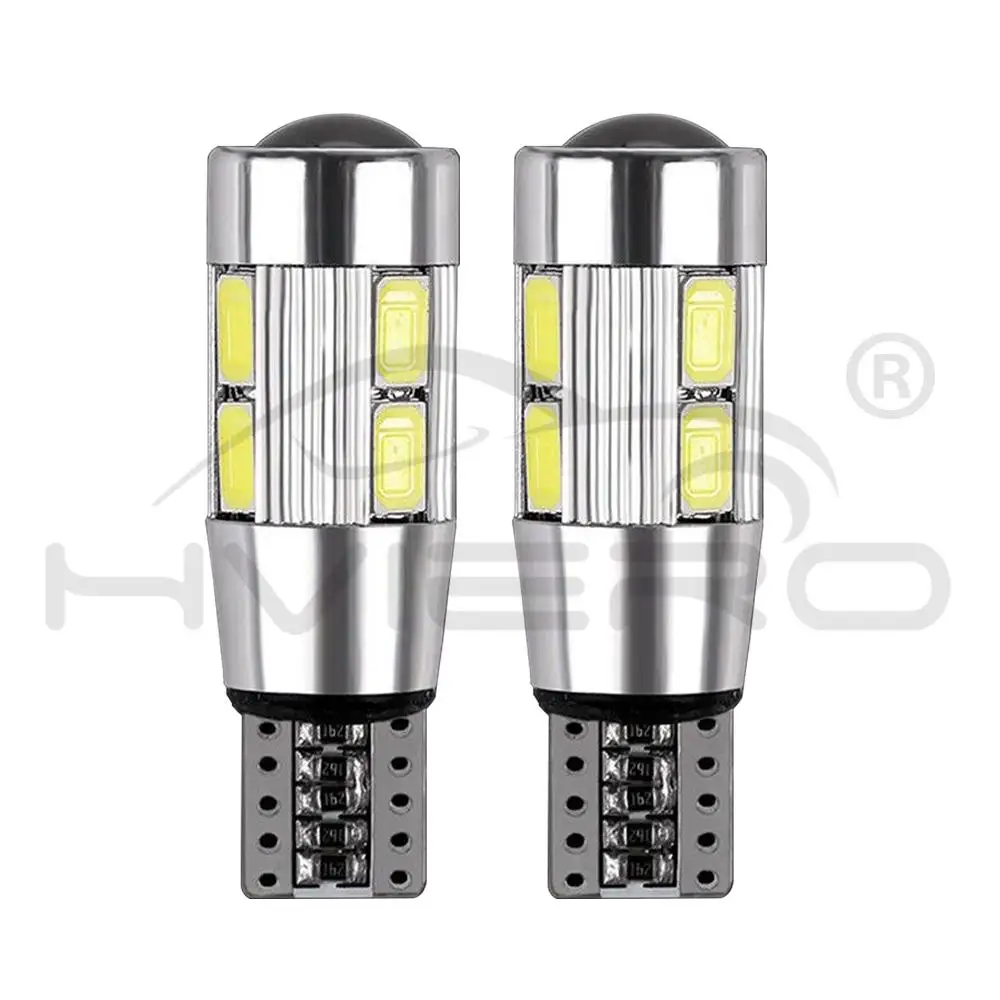 2X авто светодиодный автомобильный светильник T10 W5W Canbus 194 10 SMD 5630 5730 светодиодный светильник лампа без ошибок светодиодный светильник парковка светодиодный Авто боковой светильник Автомобильный светодиодный