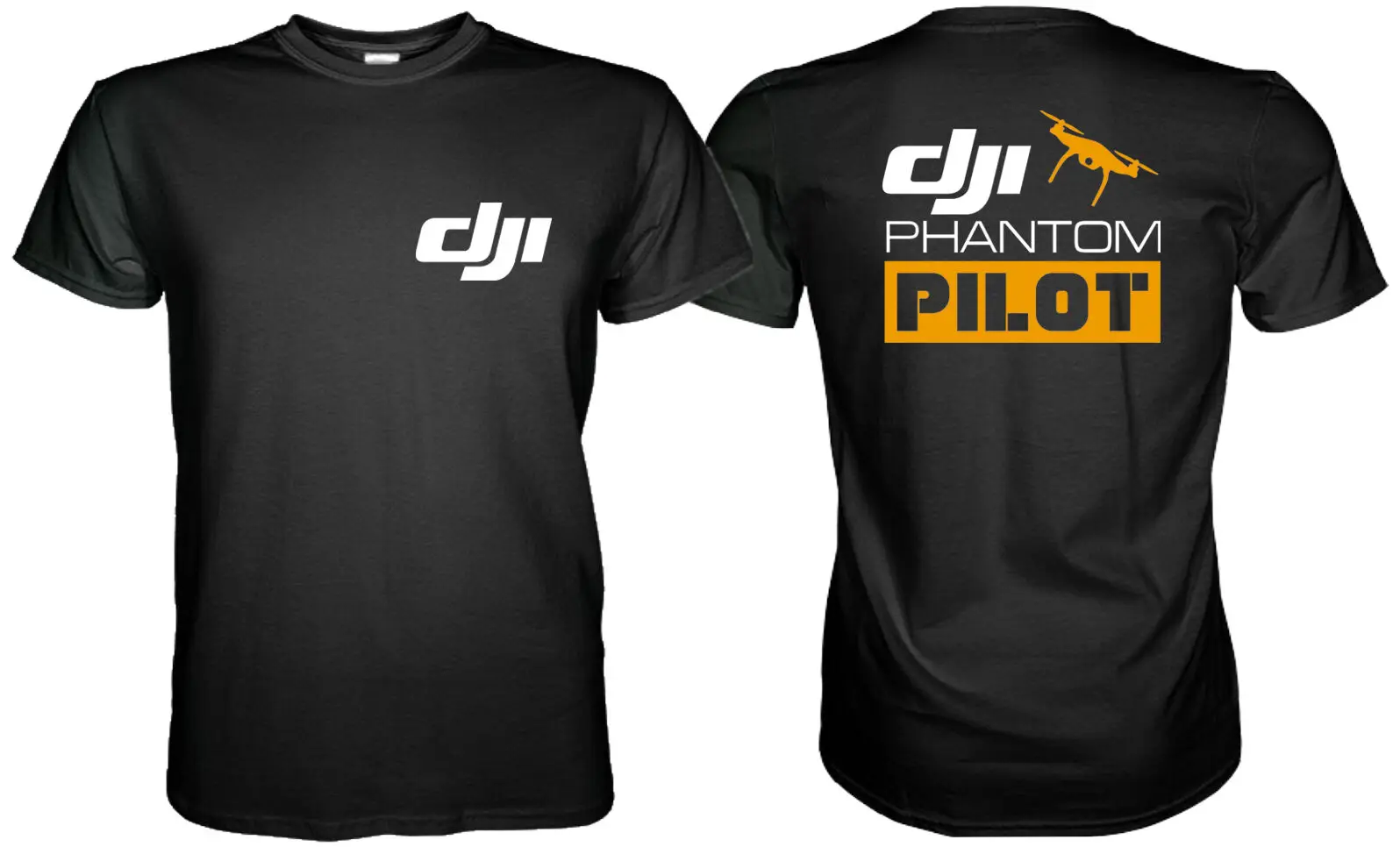Мужская футболка Dji PHANTOM PILOT рубашка для дрона с круглым вырезом модная