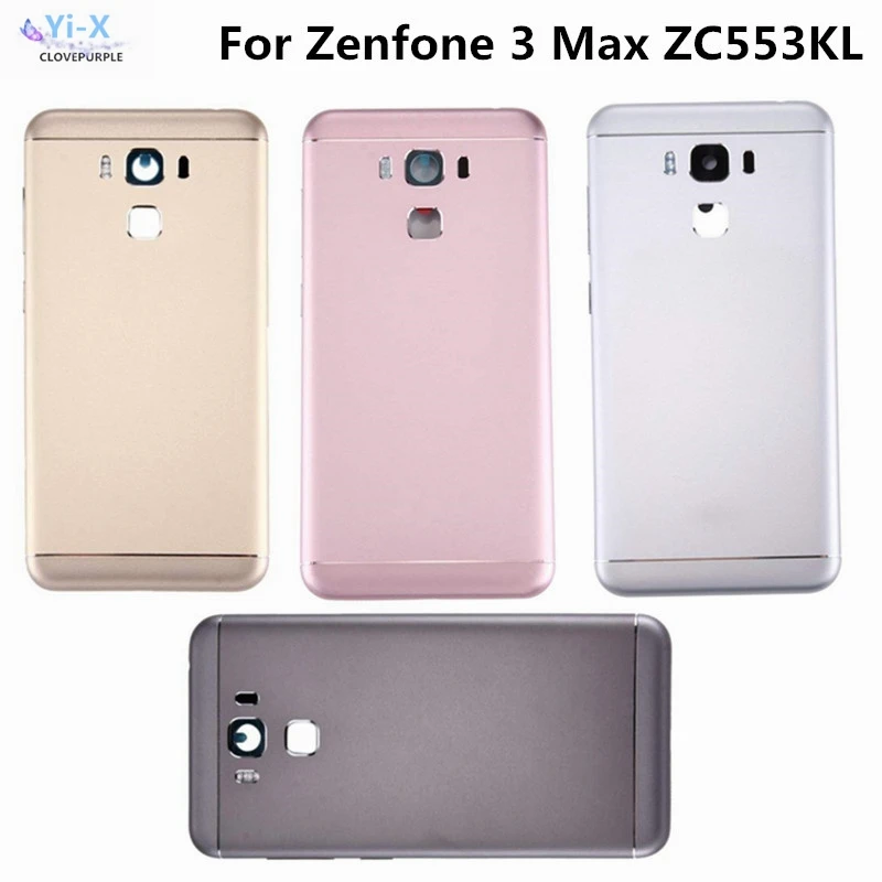 Новая задняя крышка аккумулятора для ASUS Zenfone 3 Max ZC553KL запасные части с кнопками
