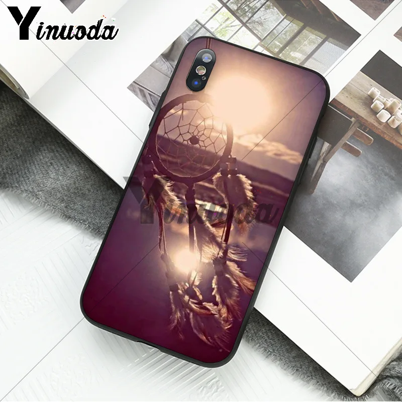 11pro MAX резной винтажный Ловец снов колокольчик умный чехол для телефона Apple iPhone 8 7 6