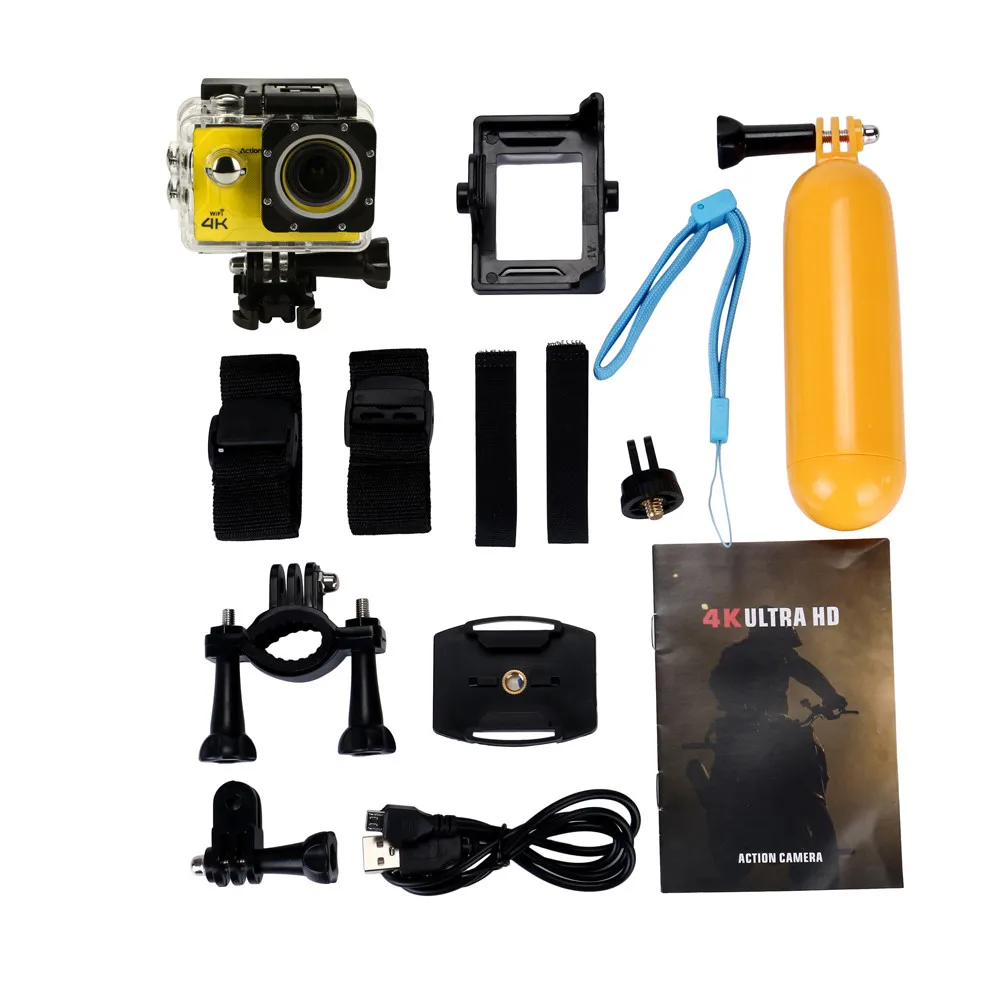 YE Водонепроницаемая Экшн-камера Deportiva Ultra 4K Full HD 1080P DVR Спортивная камера WiFi Cam видеокамера DV Action водостойкая L0628# D - Цвет: YE