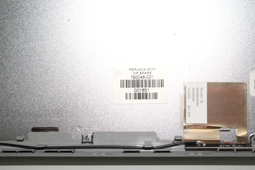 

New LCD Rear Back Cover for HP Elitebook Folio 12.5 1020 G1 790048-001 6070B0827201