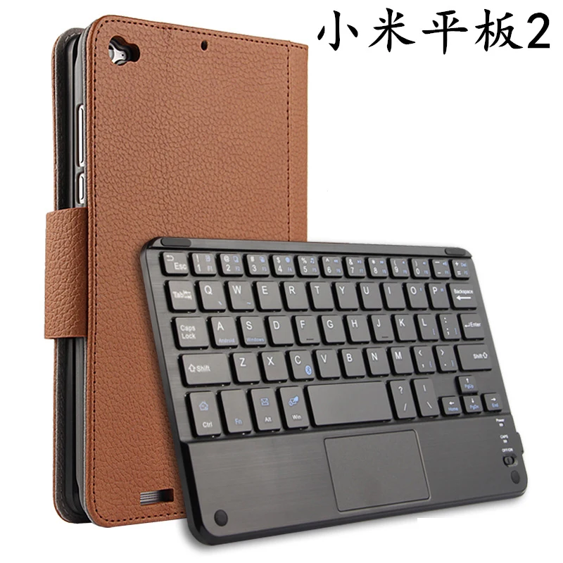 Тачпад Bluetooth клавиатура чехол для 7 9 дюймов xiaomi mi pad 2 windows планшетный ПК mipad 16 Гб 64