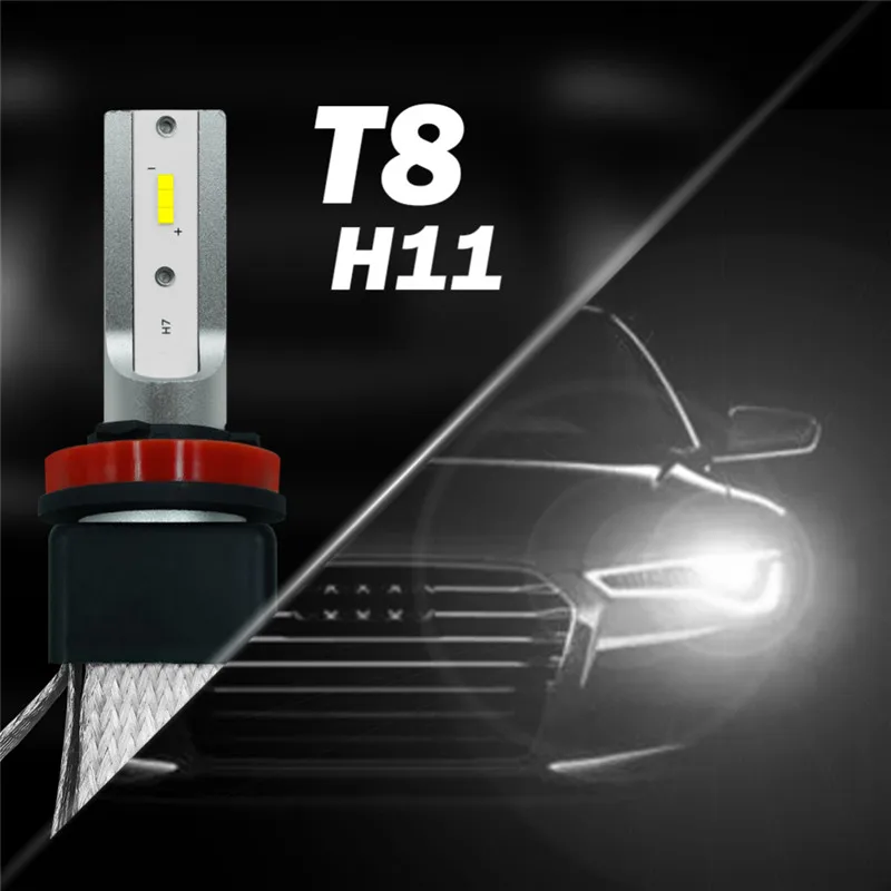

Автомобильный стайлинг, автомобильные аксессуары, 2x Φ H11 200W 80000LM, яркие светодиодные лампы, лампа 6000K, яркое качество
