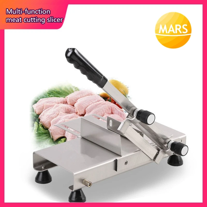 

Home Manual herbs fresh meat boned chicken Slicer Machine Thickness Adjustable Frozen Meat Grinder Planing Machine