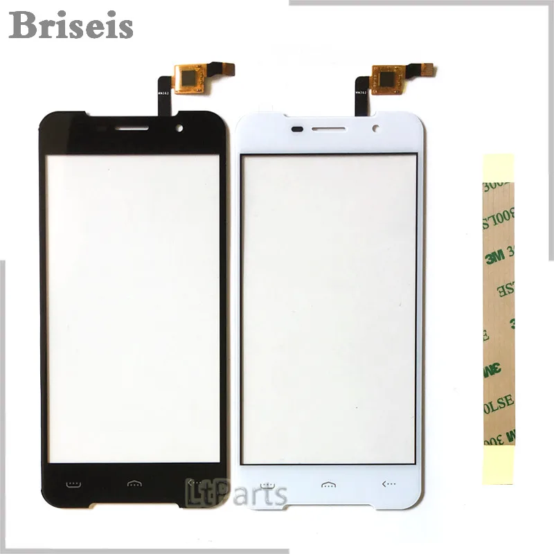 Briseis Free 3M Tape Touch Screen Digitizer Panel For Homtom HT37 Front Glass Touchscreen Sensor Replacement pro | Мобильные