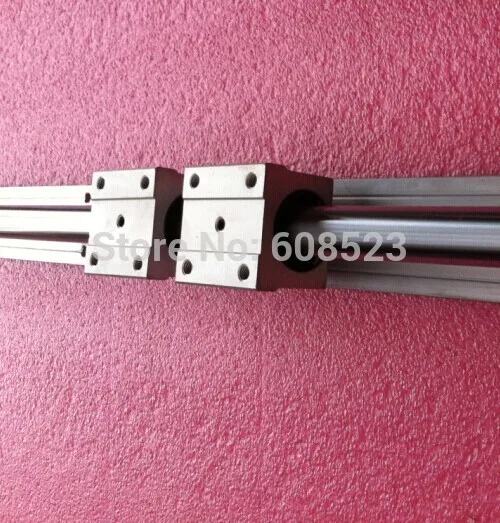 2 шт. SBR16/SBR20-L линейной направляющей и 4 шт. SBR16UU/SBR20UU линейный подшипник блоки для ЧПУ части