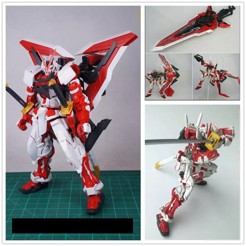 Модель Jijiaxianqu 1:100 мг с красной рамой дистанционным управлением Gundam DJ030|Игровые