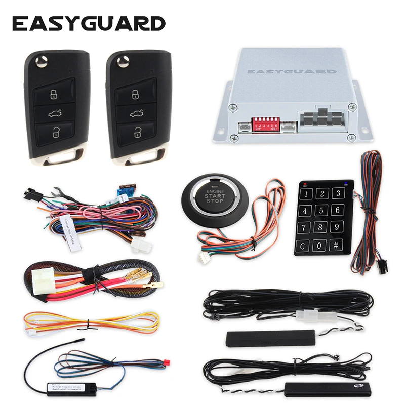 Easyguard компания плавающий код ПКЕ автосигнализации keyles запись автоматического