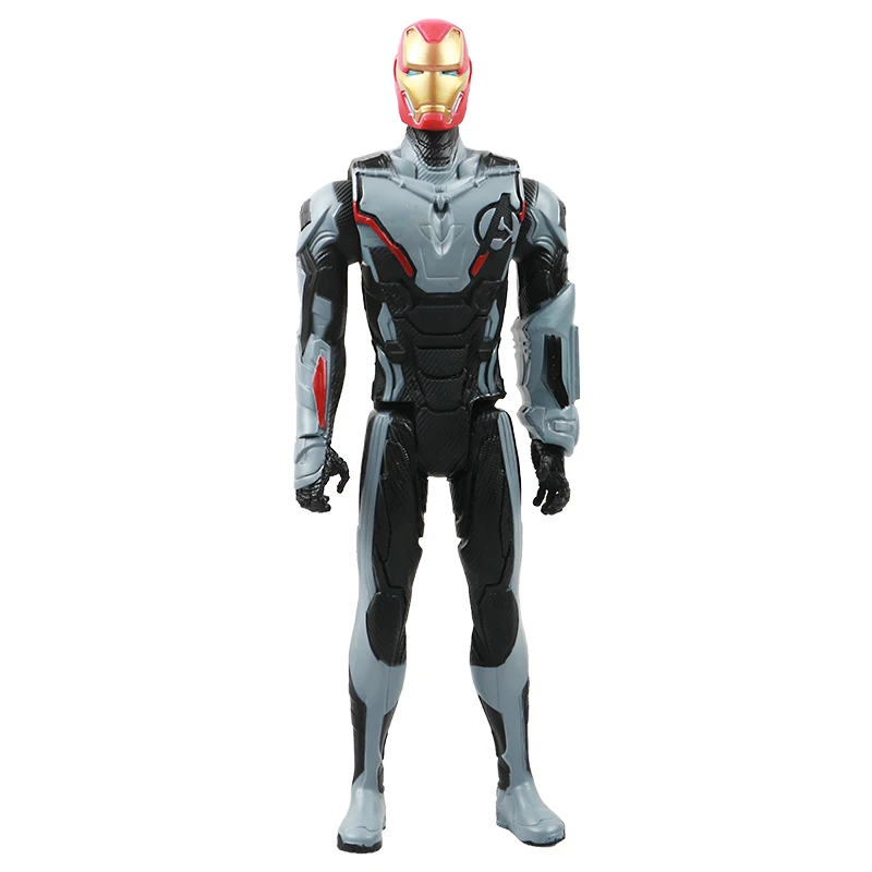 New iron man no box 30 см Marvel Мстители 4 конечная игра игрушка танос Халк человек паук Железный человек Тор Росомаха Черная пантера Веном фигурка ребенка - Цвет: New iron man no box