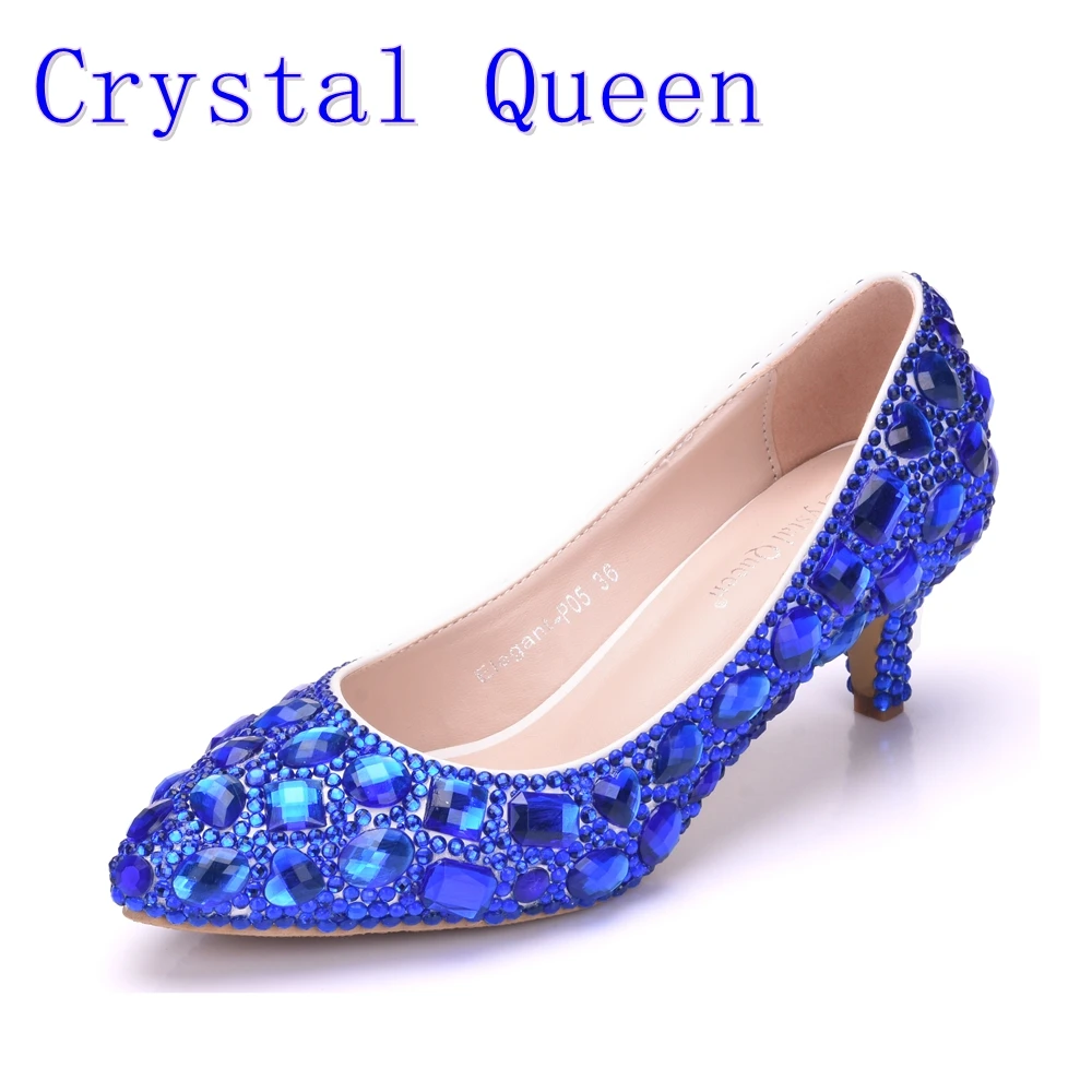 Туфли лодочки женские на высоком каблуке 5 см с кристаллами|diamond wedding shoes|wedding shoesshoes