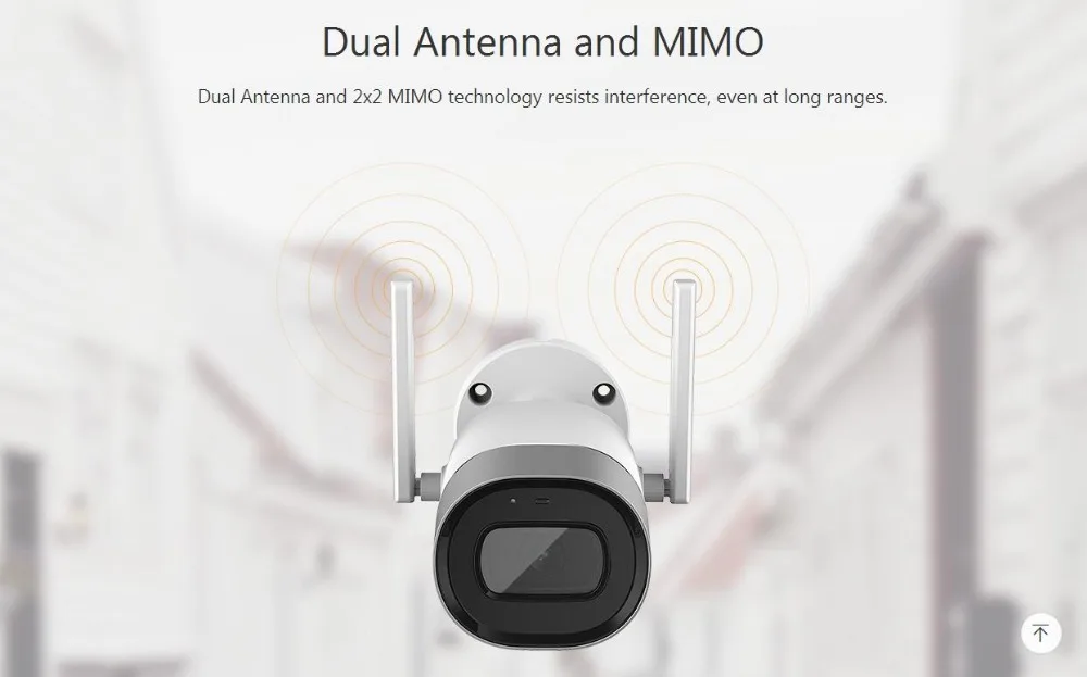 Dahua Imou 2MP IP камера наружная WiFi камера Встроенный микрофон двойная антенна водонепроницаемый металлический корпус беспроводная камера 2,8 мм 3,6 мм