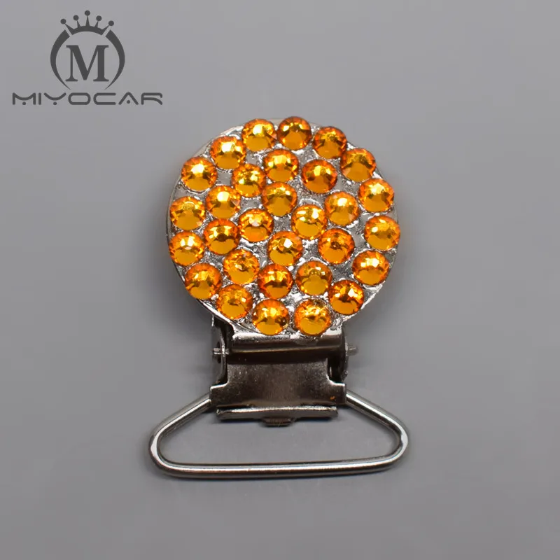 MIYOCAR Блестящий серебряный розовый зеленый горный хрусталь соски зажимы/пустышка