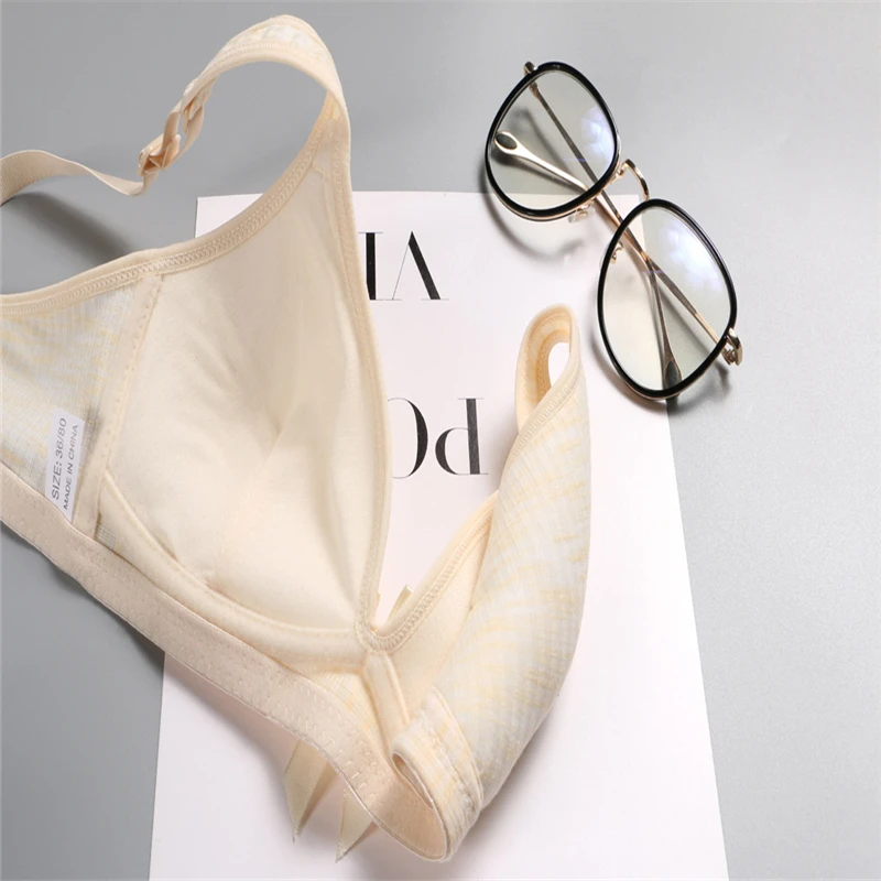 training bras for girls underwear solid cotton wire free girls bras small breast push up teenager girls clothing adolescente