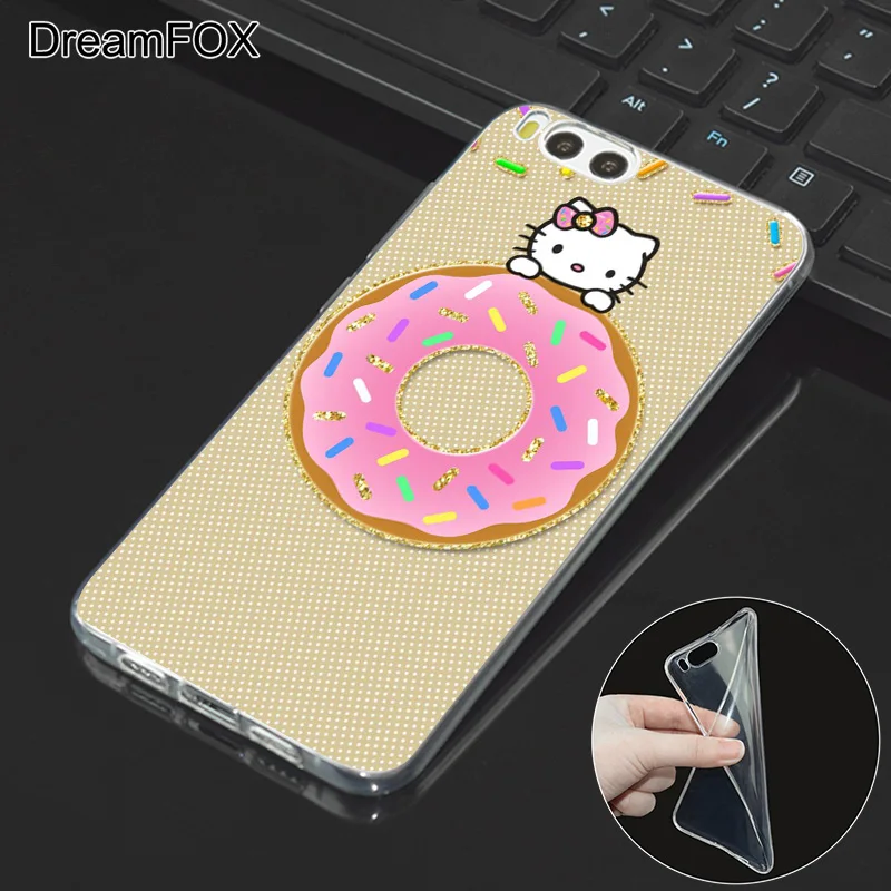 DREAMFOX L424 пончики любовь торт из конфет Мягкий ТПУ силиконовый чехол для Xiaomi Mi Note 2 3