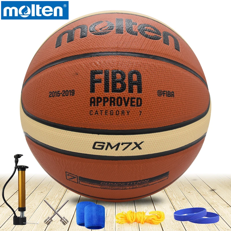 original basketball ball gm7x NEW Brand High Quality Genuine  PU Material Official Size7 Basketball free shipping