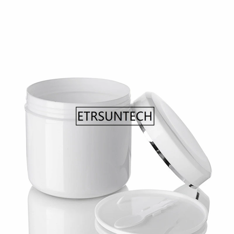 200g 250g 500g Cream Jar Plastic Makeup Sub-bottling Empty Cosmetic Container Case Sample Mask Canister Lotion Cans F1759 | Красота и