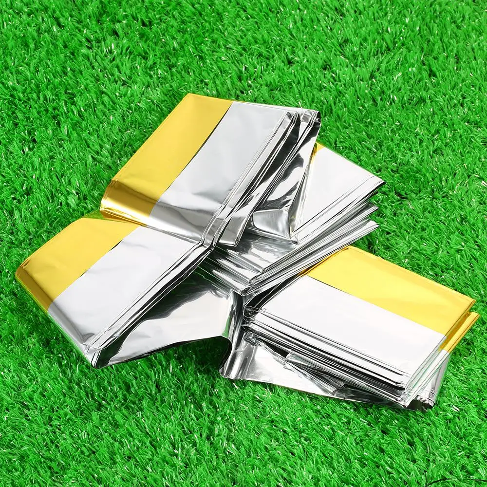 Одеяло для спасения при аварийной ситуации на открытом воздухе теплоизоляция