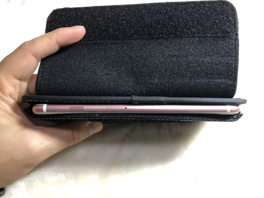 Кожаный чехол CHEZVOUS с зажимом для ремня для iPhone X 7 8 6 plus XR xs max, универсальный чехол для телефона 4,7-6,9 дюймов, поясная сумка из ткани Оксфорд
