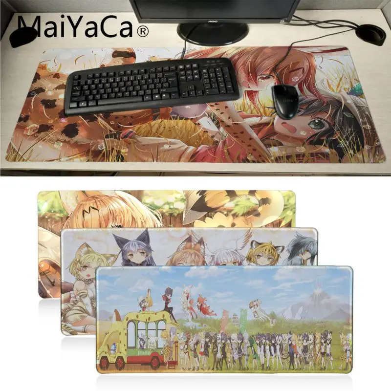 Maiyaca Kemono друзья африканская Дикая собака аниме Натуральный каучук игровой коврик