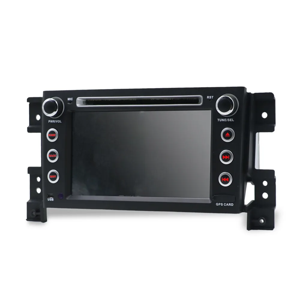 Восьмиядерный 2 din android 9,0 1024*600 автомобильный dvd для suzuki grand vitara мультимедийный автомобильный Радио Стерео gps с управлением на рулевом колесе