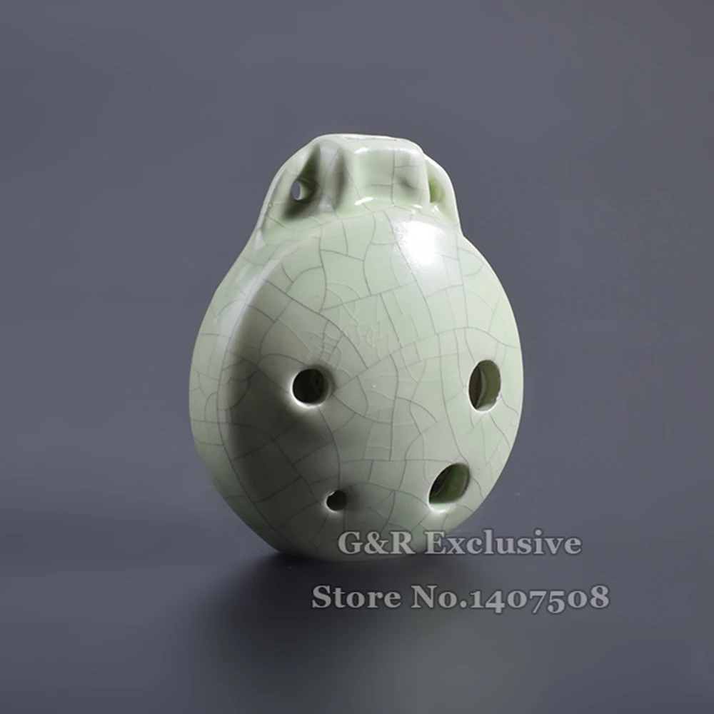 Китайские керамические флейты Ocarina музыкальные инструменты с 6 отверстиями