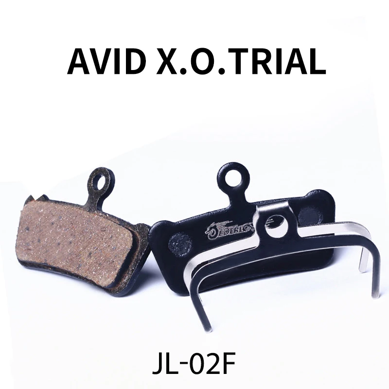 JL-02F JEDERLO 4 пара/8 шт. смолы Велосипедный спорт диск Тормозной суппорт колодки общие стиль детали тормоза для SHIMANO зум формула гидравлический Тормоз MTB - Цвет: JL-02F