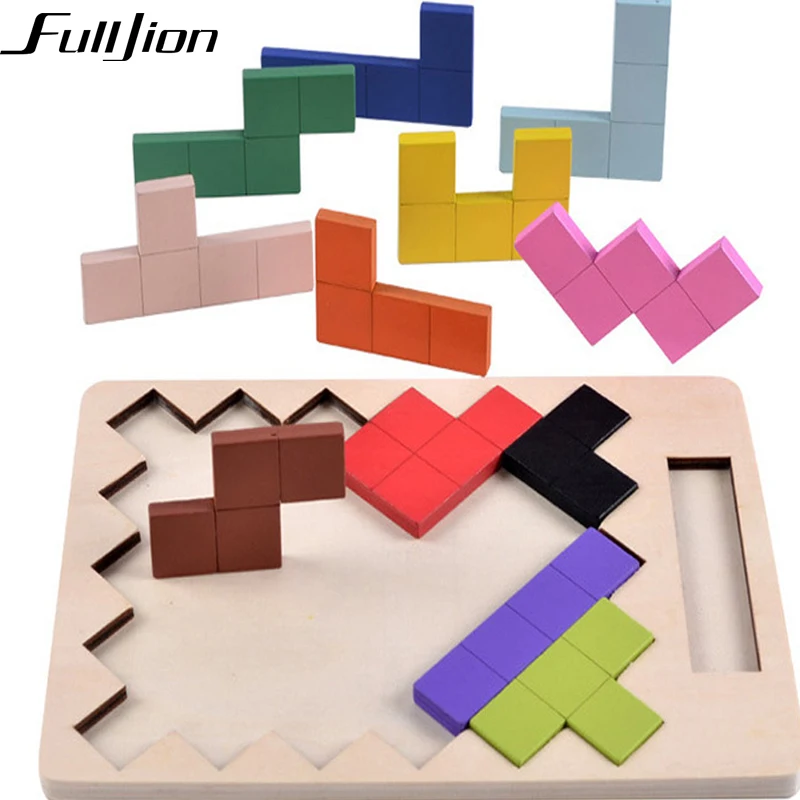 Fulljion игра головоломка деревянные игрушки обучающие математике Обучающие