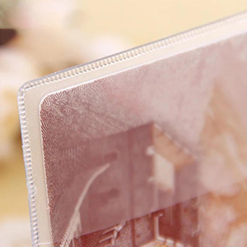 Прозрачная Обложка для паспорта на водонепроницаемых сумках документов - Фото №1
