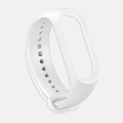 White Для mi Band 4 ремешок цветной ремешок для Xiaomi mi браслет 4 Сменные аксессуары для mi Band 4 NFC силиконовый ремешок - Цвет: White