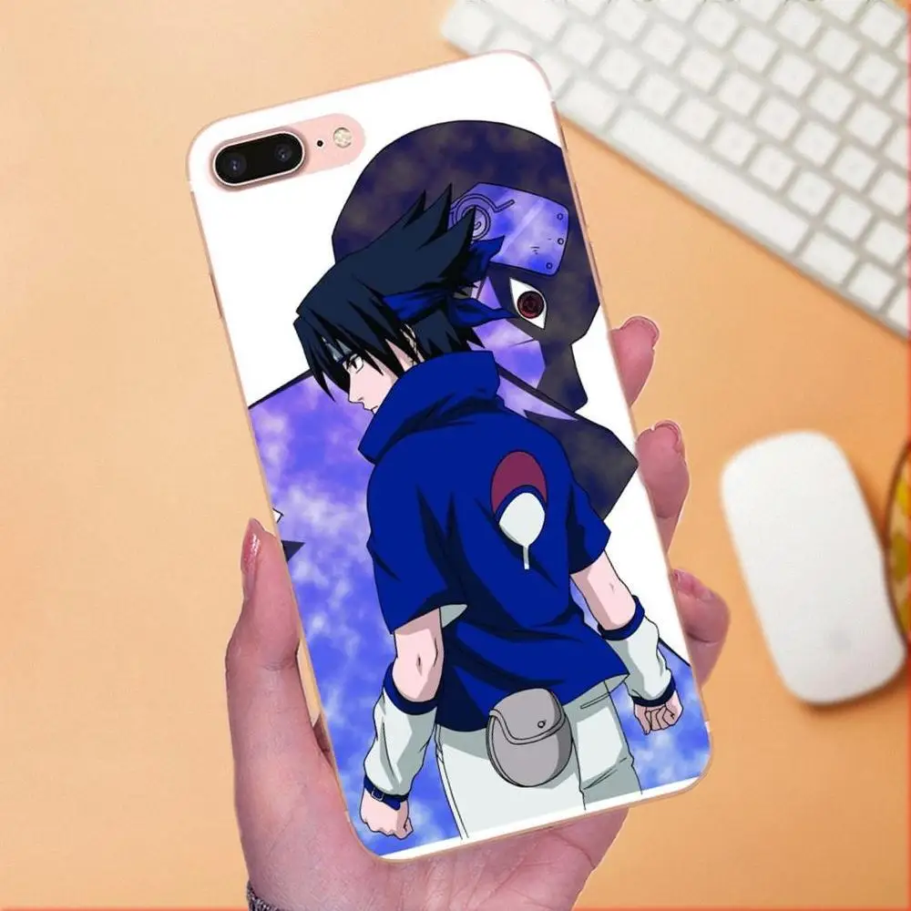 Чехол для задней панели телефона Hokage Clan Uchiha сасуке Узумаки Наруто Huawei P8 P9 P10 P20 P30
