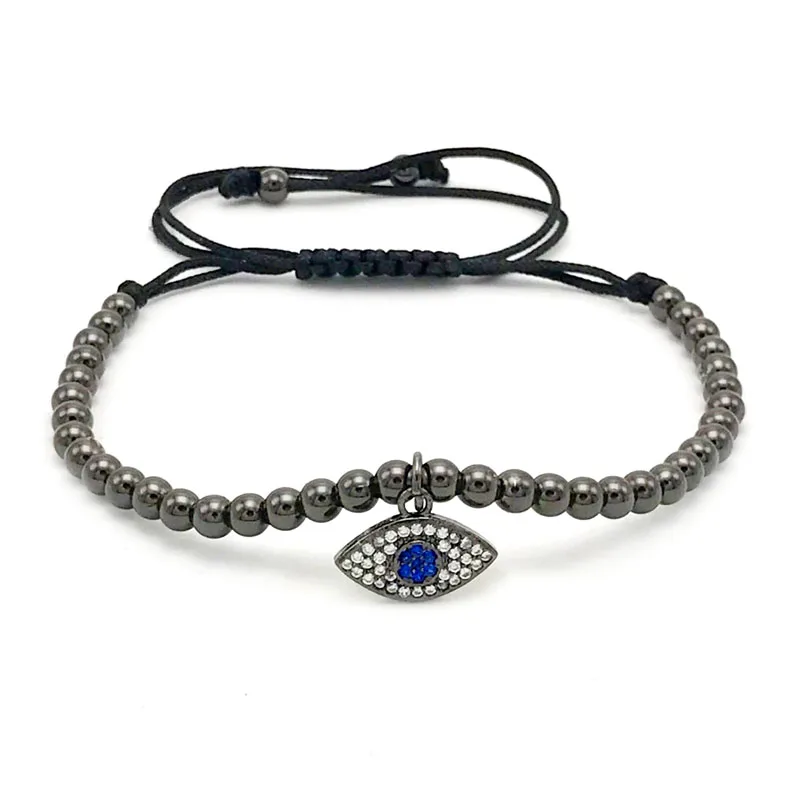 Браслет макраме с микрозакрепкой из фианита|macrame bracelet|charm braceletbead charm bracelet |