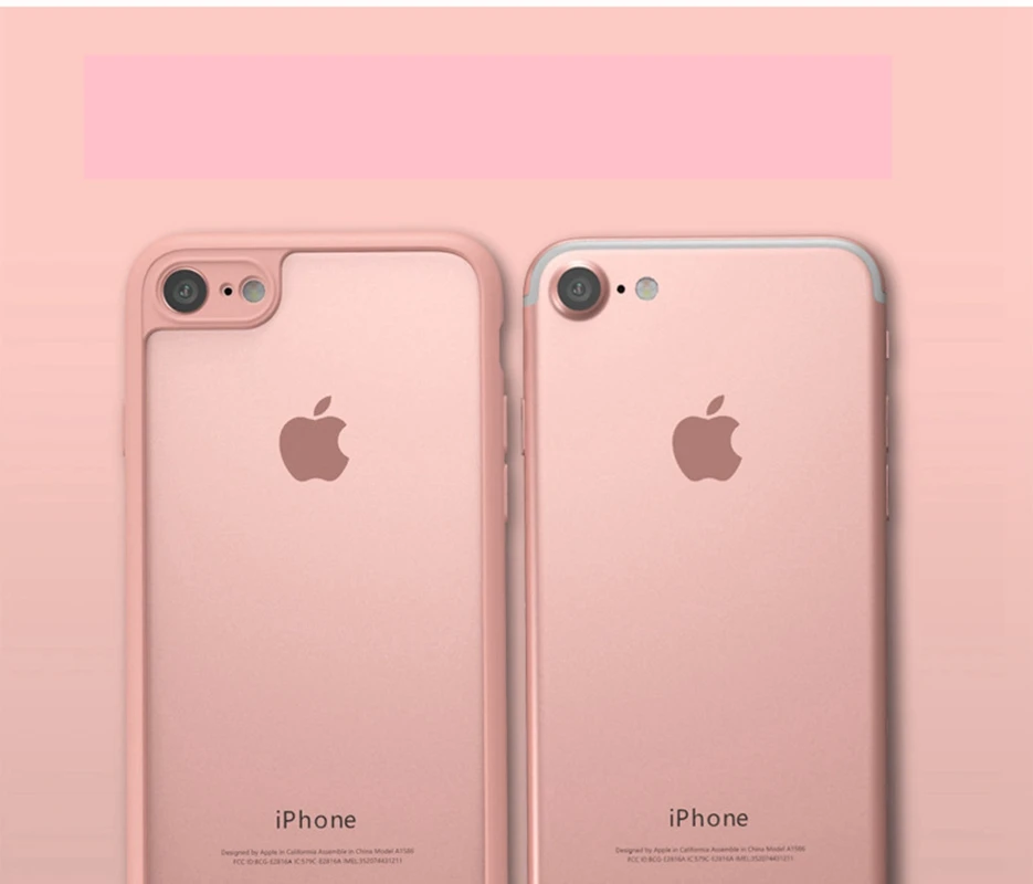 Phone Bumper Case For Iphone 6s 6 7 Plus 8plus X Xs Colour Pc Soft Shell 8 6plus Xr Cover Protection |