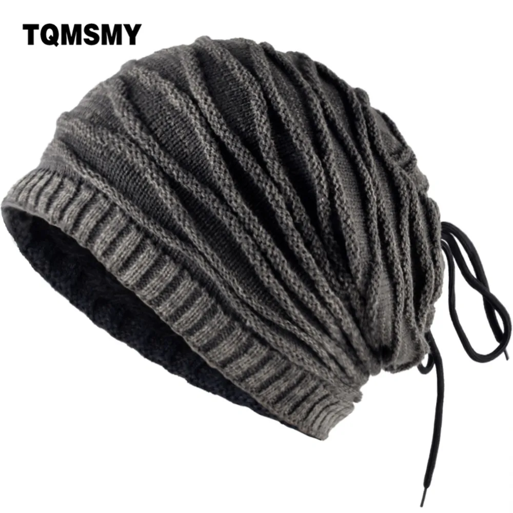 

TQMSMY Unisex men and women winter beanie hat cap skullies men collar scarf good elasticity double use with velvet mask TMC09
