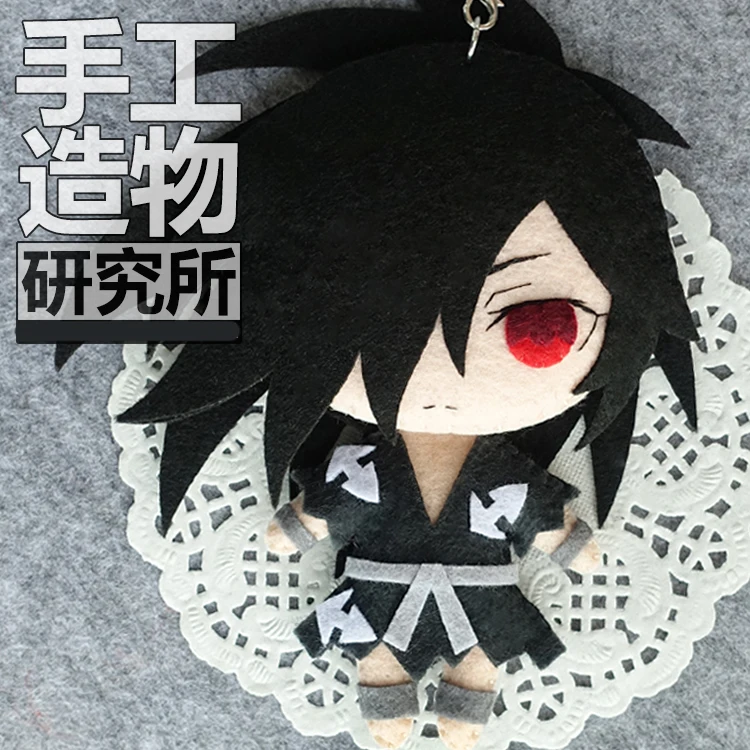 Аниме Dororo Hyakkimaru Косплей DIY Ручная работа Материал Пакет Мини плюшевая кукла