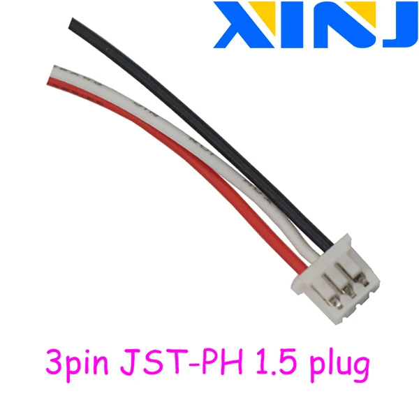 Xinj 3,7 V 1200 мАч литий-полимерный аккумулятор lipo сотовый 3pin 1,0/1,25/1,5/2,0/2,54 мм штекер 603450 для спутниковой навигации PDA, камера музыкальный плеер