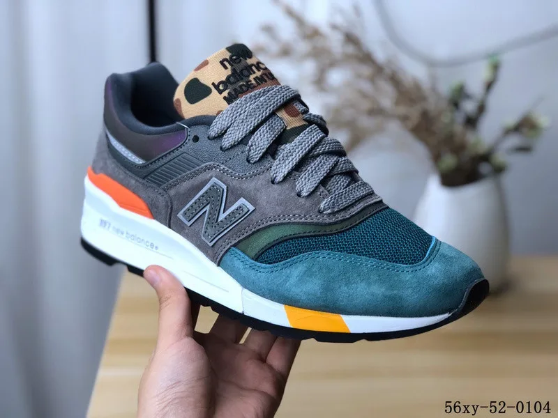 Brown Баланс, 997, мужская спортивная обувь, NB997, Джокер, женские кроссовки, 2 цвета, Eur36-44 - Цвет: Brown