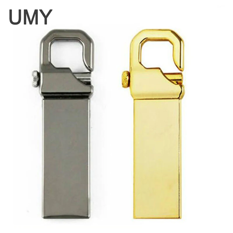 UMY 2018 USB флеш-накопитель 32 ГБ 16 8 4 Гб водонепроницаемый 2 0 Pendrive металлический cle usb |