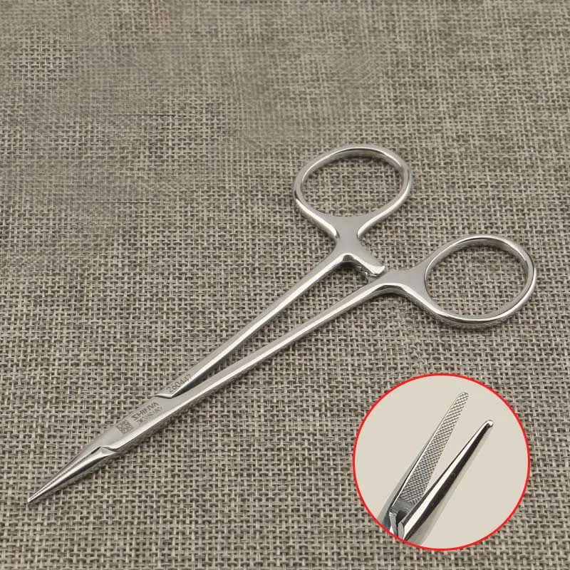 

Xinhua needle clamp stainless steel thick needle double eyelid oral needle holder hemostasis