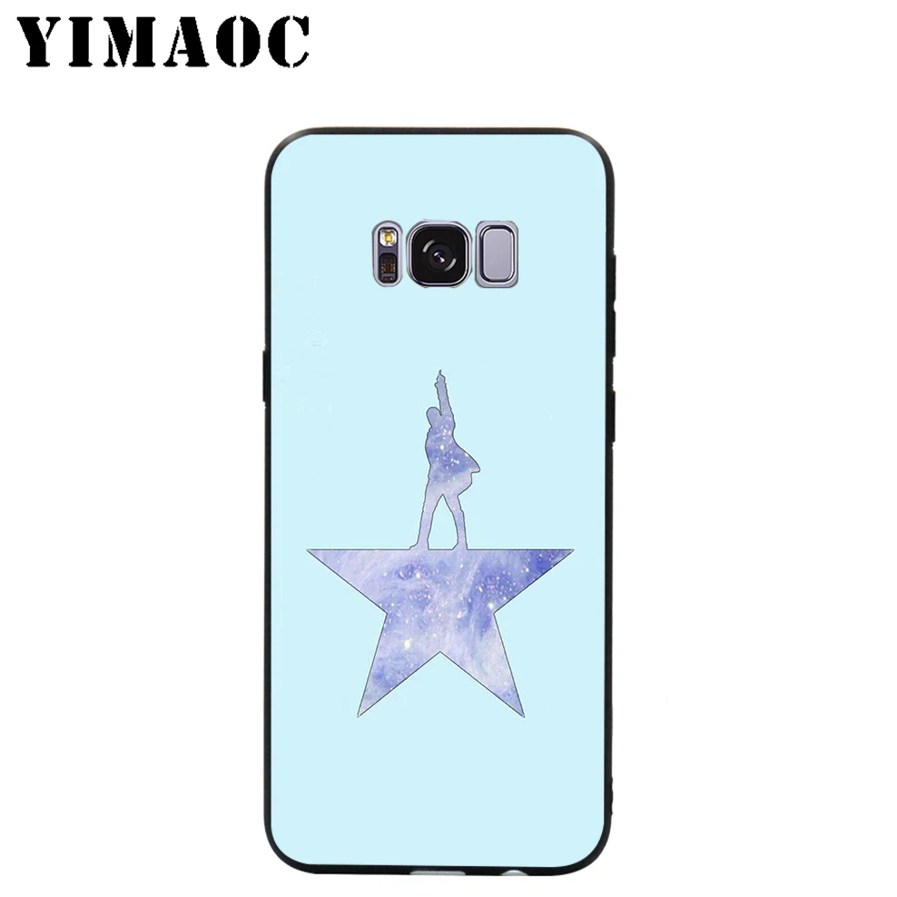 Мягкий Музыкальный Чехол YIMAOC Hamilton для Samsung Galaxy S10 S10e S9 S8 A6 Plus S7 S6 Edge A7 A5 A3 J6 Note 9 8 |