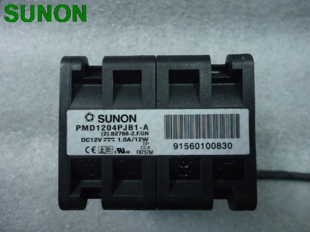 Вентилятор охлаждения для сервера Sunon 4056 PMD1204PJB1 A DC 12V 1.0A 12W PWM 4P 1U|1u server cooling fan|cooling