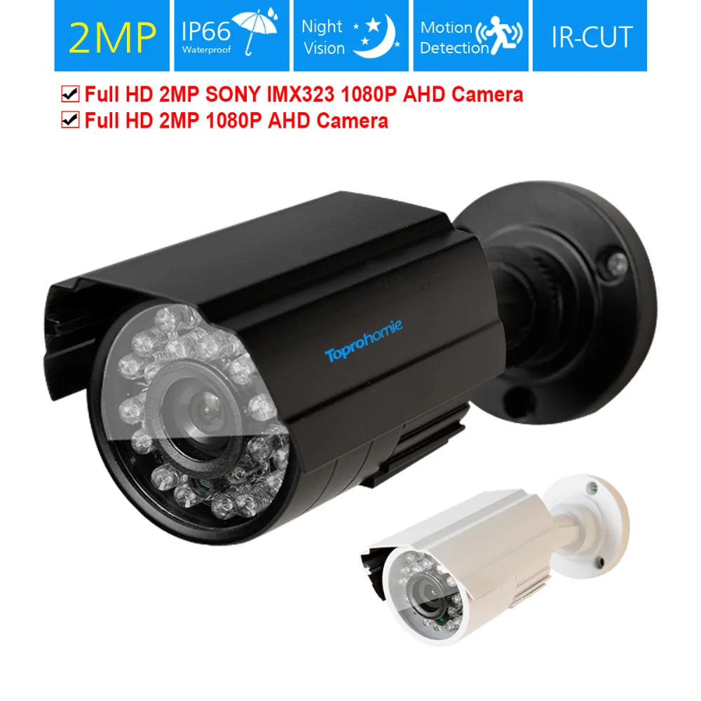 Sony IMX323 Full HD 2mp камера видеонаблюдения 1080 P AHD H CCTV In/Открытый водонепроницаемый с