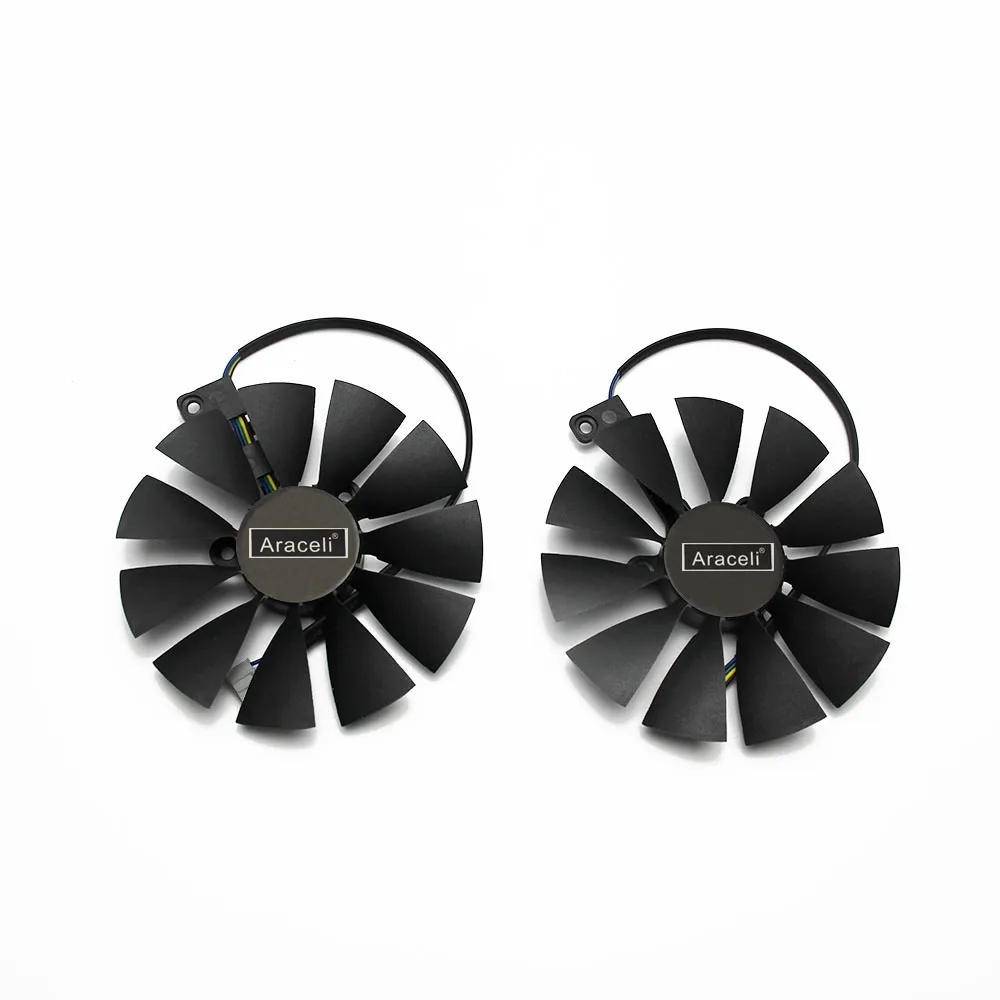 87 мм T129215SH FDC10U12S9-C 4Pin RTX 2060 2070 2080 Ti GPU карты кулер вентиляторы для ASUS GeForce RTX2080 RTX2080Ti игровые карты вентилятор