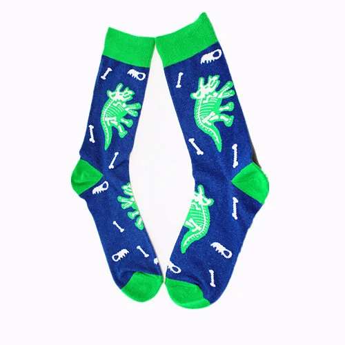 New Fashion Corgi Swan Elk Animal Crew Socks Cute Funny Christmas Long Skate Socks For Large Size Men