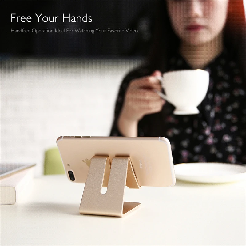 aluminum phone holder stand for redmi note 10 pro tablet desk phone holder for xiaomi redmi note 10 9 9t poco x3 m3 free global shipping