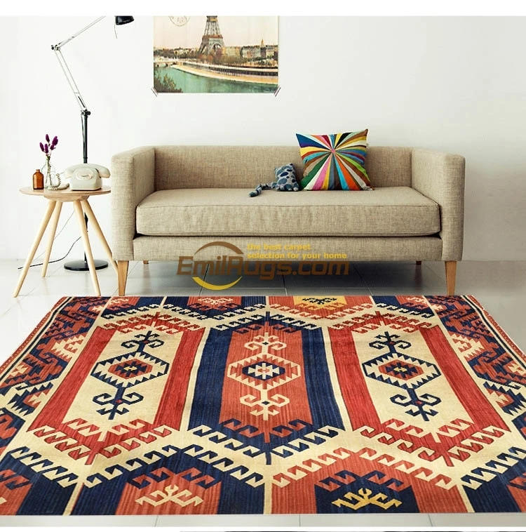 

Богемный Средиземноморский стиль ручной работы шерстяной искусственный ковер