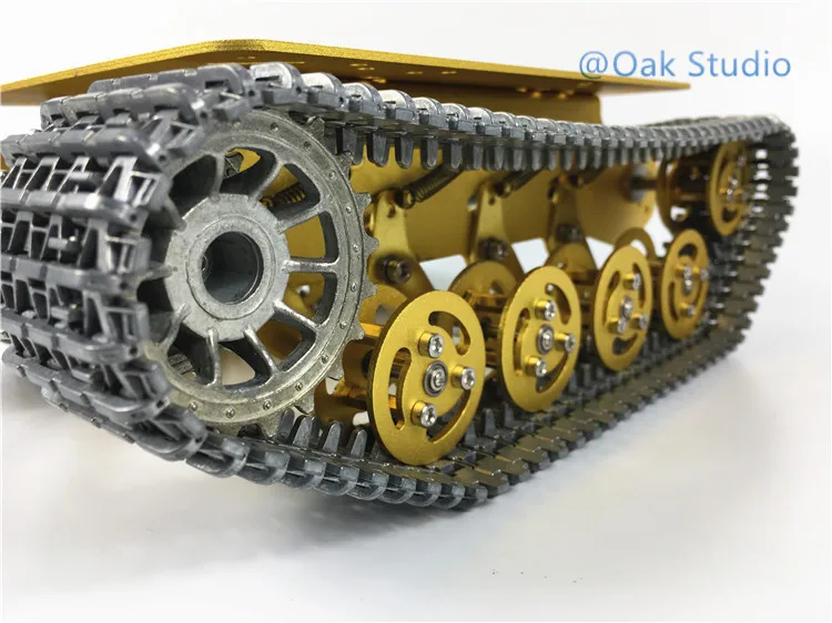 TS100 амортизатор Танк автомобиль металлические треки алюминиевый сплав