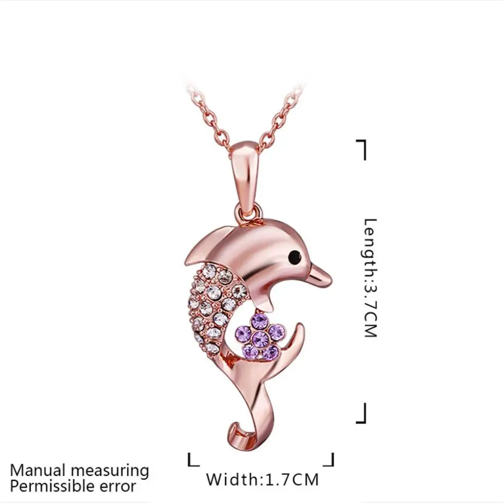 Jumping fish collares N847 # lovers синие модные ожерелья для женщин 2014 длинное ожерелье
