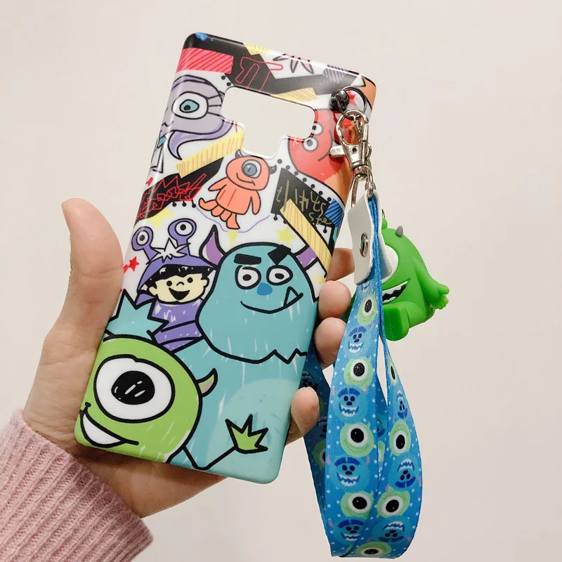 Милый мультяшный чехол Sam S9plus мягкая задняя крышка для samsung Galaxy S10 lite S8 S9 Note 9 note8 4