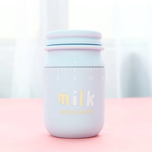 Milk-C Милые фруктовые весы в виде овощей таймер таймеры для кухни креативный механический таймер кухонные инструменты аксессуары обеденное украшение для дома, ресторана - Цвет: Milk-C